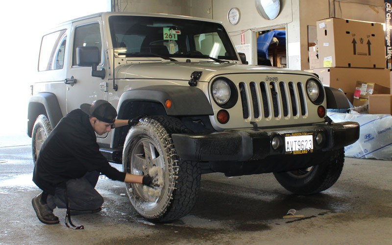 We give your car a final wash when your vehicle is ready for you to pick up.